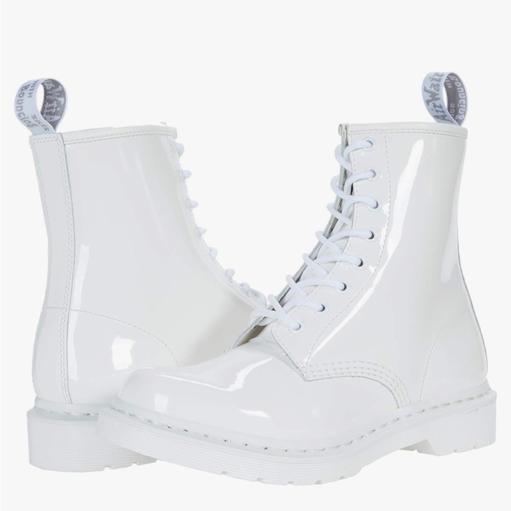 All White Dr. Marten